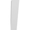 Ekena Millwork 6-in. W x 20-in. D x 26-in. H Traditional Architectural Grade PVC Knee Brace BRCP06X20X26TRA - alternate 3
